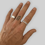 UNITY STERLING SILVER RING