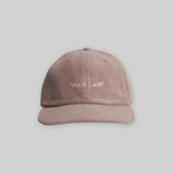 UNKNOWN CORDUROY HAT - HAZY PINK