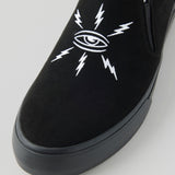 STRANGER SLIP-ON | BLACK / BLACK TEMPLETON