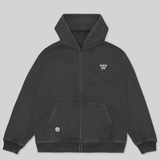 TRIBUTE ZIP-UP | VINTAGE BLACK